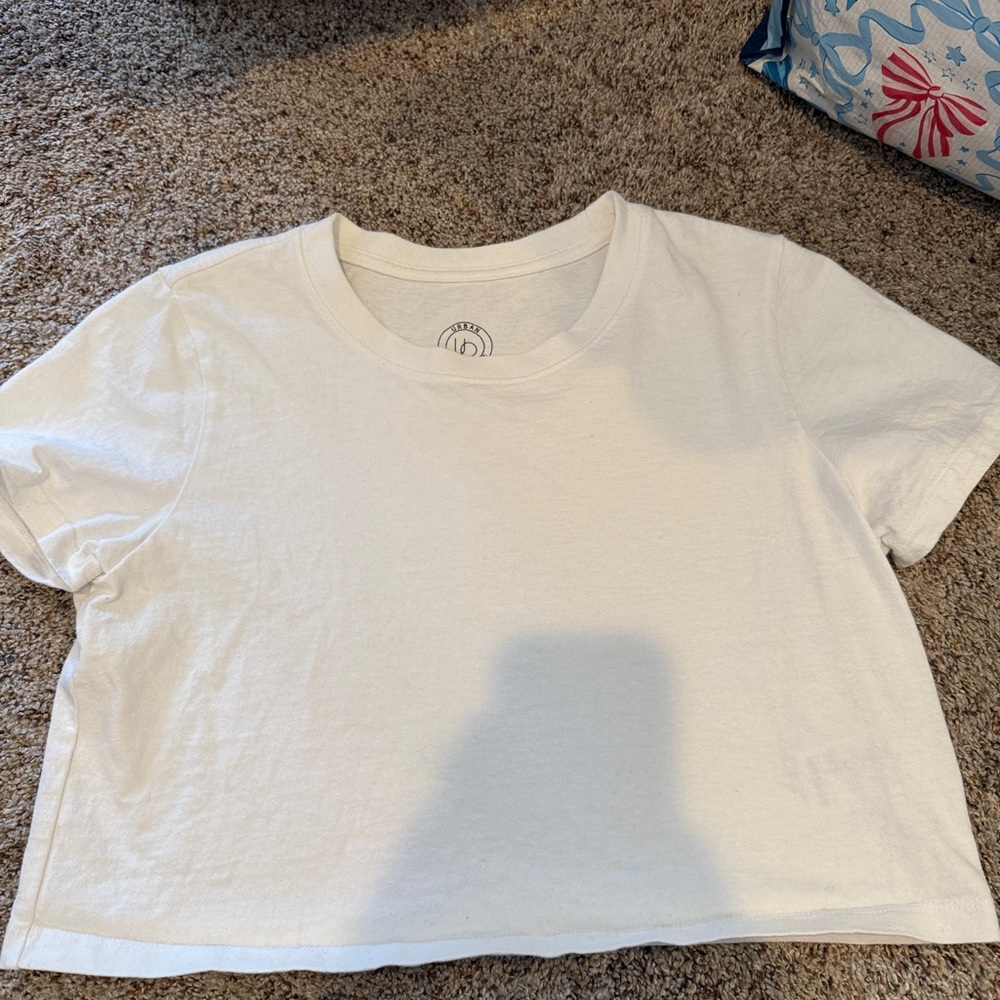 Urban Outfitters Cream Tee